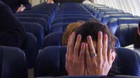 страх летать на самолете